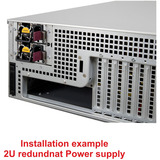 Inter-Tech 4U-4408L, Server-Gehäuse schwarz, 4 Höheneinheiten
