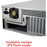 Inter-Tech 4U-4408L, Server-Gehäuse schwarz, 4 Höheneinheiten