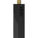 MSI BE6500 WiFi 7 USB Adapter, WLAN-Adapter schwarz