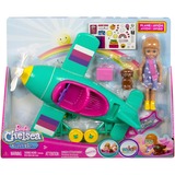 Mattel Barbie Chelsea Flugzeug Puppe und Spielset 7 Zubehörteile