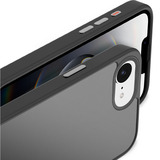 Nevox StyleShell Invisio, Handyhülle schwarz, iPhone 16e