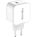 Nevox USB PD Type C Ladegerät 20Watt weiss weiß