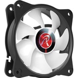 RAIJINTEK EOS 9 RBW ADD-1 100x100x25, Gehäuselüfter schwarz/transparent, 1 Stück, ohne Controller, 100 mm