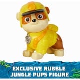 Spin Master Paw Patrol Jungle Pups - Nashorn-Fahrzeug mit Rubble-Figur , Spielfahrzeug 