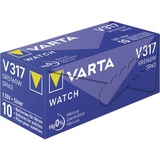 Varta V317 SR62, Batterie 10 Stück, V317