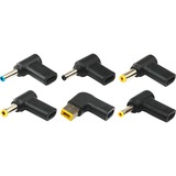 Xilence Adapter Tips XM022, 6-teilig schwarz, für Xilence GaN USB-C Charger