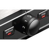 Bosch Home Kompakt-Toaster DesignLine TAT5P420DE edelstahl/schwarz, 970 Watt, für 2 Scheiben Toast