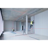 Bosch Professional Linienlaser GLL 3-80 C Professional, Kreuzlinienlaser blau/schwarz, mit roten Laserlinien, ohne Akku
