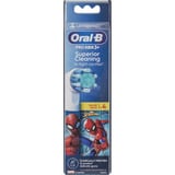 Braun Oral-B Kids Spiderman 4er Pack, Aufsteckbürste weiß