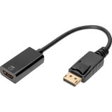 Digitus 4K DisplayPort auf HDMI Adapter/Konverter schwarz