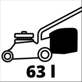 EINHELL Akku-Rasenmäher GE-CM 43 Li M Kit, 18Volt rot/schwarz, 2x Li-Ionen Akku 4,0Ah