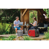 EINHELL Benzin-Stromerzeuger TE-IG 3500, Generator schwarz/rot, 3,3 kW, ECO MODE