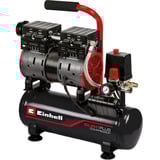 EINHELL Kompressor TE-AC 110/6 Silent Plus schwarz/rot, 550 Watt