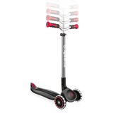 GLOBBER Master Lights, Scooter schwarz/rot