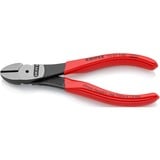 KNIPEX Kraft-Seitenschneider 74 01 140, Schneid-Zange rot