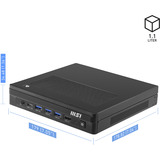 MSI PRO DP10 A14MG-018AT, Mini-PC schwarz, Windows 11 Pro