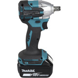 Makita Akku-Schlagschrauber DTW210RFJ, 18Volt blau/schwarz, 2x Li-Ionen Akku 3,0Ah, im Koffer
