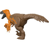 Mattel Jurassic World Wild Roar Utahraptor, Spielfigur 