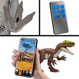 Mattel Jurassic World Wild Roar Utahraptor, Spielfigur 