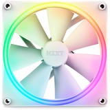 NZXT F140 RGB DUO Single 140x140x25, Gehäuselüfter weiß, Einzellüfter, ohne Controller, 140 mm