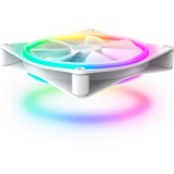 NZXT F140 RGB DUO Single 140x140x25, Gehäuselüfter weiß, Einzellüfter, ohne Controller, 140 mm