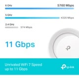 TP-Link BE65(1-pack) BE9300 Whole Home Mesh Wi-Fi 7, Router weiß