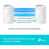 TP-Link BE65(1-pack) BE9300 Whole Home Mesh Wi-Fi 7, Router weiß