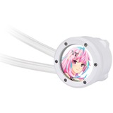 Thermaltake TH420 V2 Ultra EX ARGB Sync AIO Liquid Cooler - Snow Edition, Wasserkühlung weiß