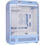 Thermaltake The Tower 600 Hydrangea Blue, Tower-Gehäuse hellblau, Tempered Glass x 3