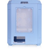 Thermaltake The Tower 600 Hydrangea Blue, Tower-Gehäuse hellblau, Tempered Glass x 3