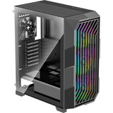 Xilence Xilent Breeze II XG181, Tower-Gehäuse schwarz, Tempered Glass