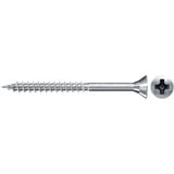 fischer Spanplattenschraube ClassicFast II 6,0x50 Senkkopf PZ 200 Stück, mit Teilgewinde