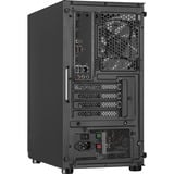 ALTERNATE Gaming-PC Basic Edition • AMD Radeon™ 760M • AMD Ryzen™ 5 8600G • 32 GB RAM schwarz/transparent, Windows 11 Home 64-Bit