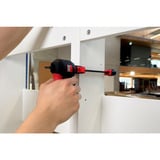 BESSEY Einhandzwinge mit drehbarem Griff M, EZ360M-30 schwarz/rot, 300 / 60