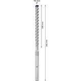 Bosch EXPERT Hammerbohrer SDS-max-8X, Ø 16mm Arbeitslänge 200mm