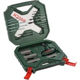 Bosch Heimwerken & Garten X-Line Bohrer- und Schrauber-Set, 54-teilig, Bohrer- & Bit-Satz grün