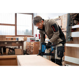 Bosch Professional Akku-Holztacker GTH 18V-38 2M Professional solo, 18Volt, Elektrotacker blau/schwarz, ohne Akku und Ladegerät, in L-BOXX