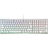 CHERRY XTRFY MX 3.1, Gaming-Tastatur weiß/silber, DE-Layout, Cherry MX2A Brown