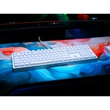 CHERRY XTRFY MX 3.1, Gaming-Tastatur weiß/silber, DE-Layout, Cherry MX2A Brown