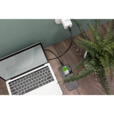 Digitus USB 2.0 Anschlusskabel USB-A > USB-C schwarz, 3 Meter, PD, Laden mit bis zu 15 Watt