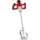 EINHELL Farb-Mörtelrührer TE-MX 1600-2 CE, Rührwerk rot/schwarz, 1.600 Watt