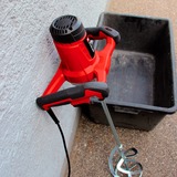 EINHELL Farb-Mörtelrührer TE-MX 1600-2 CE, Rührwerk rot/schwarz, 1.600 Watt
