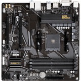 GIGABYTE B550M DS3H, Mainboard schwarz/grau