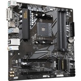 GIGABYTE B550M DS3H, Mainboard schwarz/grau