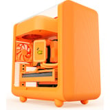 HYTE X50 Astral Orange, Tower-Gehäuse orange, Tempered Glass