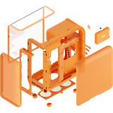 HYTE X50 Astral Orange, Tower-Gehäuse orange, Tempered Glass