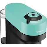 Krups Nespresso Vertuo Pop Aqua Mint XN9204, Kapselmaschine schwarz/mint