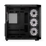 Krux Empero, Tower-Gehäuse schwarz, Tempered Glass x 2