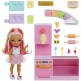 MGA Entertainment Rainbow High Little - Dessert Shop with Kandy Spielset, Spielfigur 