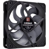 Noctua NF-A12x25 G2 PWM chromax.black, Gehäuselüfter schwarz, PWM-Anschluss, 120 mm